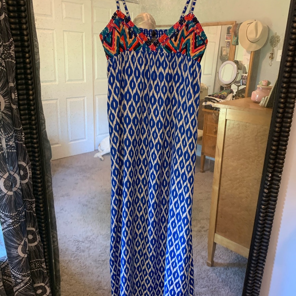 Embroidered Maxi